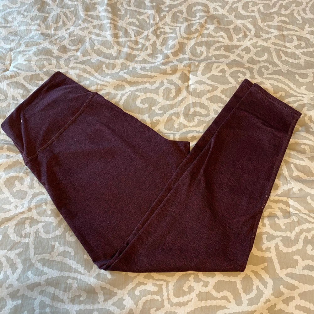 aerie fleece leggings